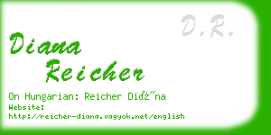 diana reicher business card